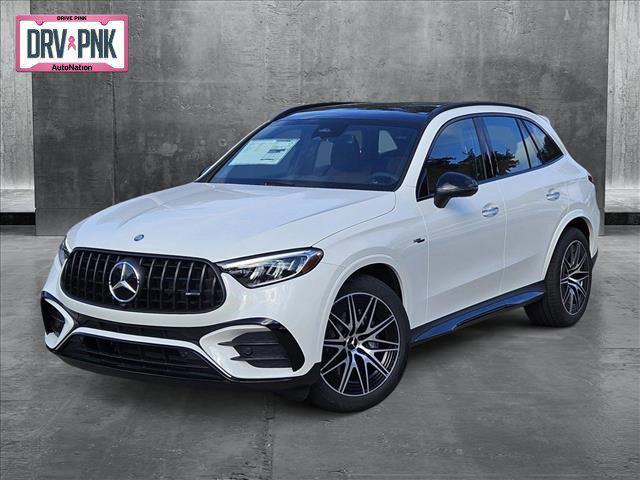 new 2025 Mercedes-Benz AMG GLC 43 car, priced at $73,620