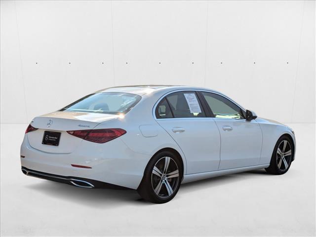 used 2022 Mercedes-Benz C-Class car, priced at $34,995