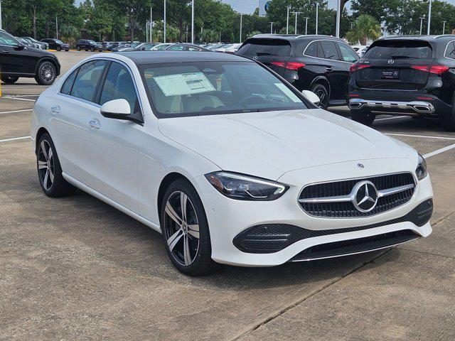 new 2025 Mercedes-Benz C-Class car, priced at $51,085