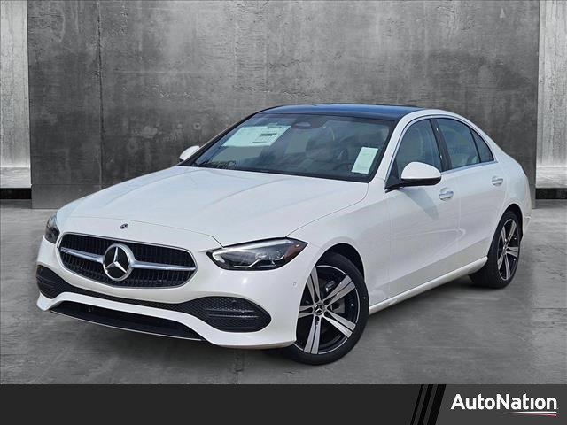 new 2025 Mercedes-Benz C-Class car, priced at $51,085