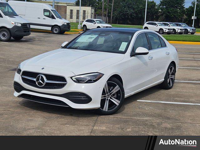 new 2025 Mercedes-Benz C-Class car, priced at $51,085