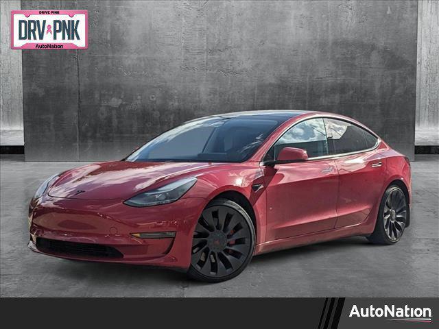 used 2022 Tesla Model 3 car, priced at $30,940