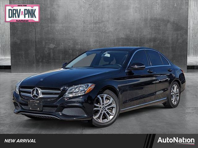 used 2018 Mercedes-Benz C-Class car, priced at $20,832