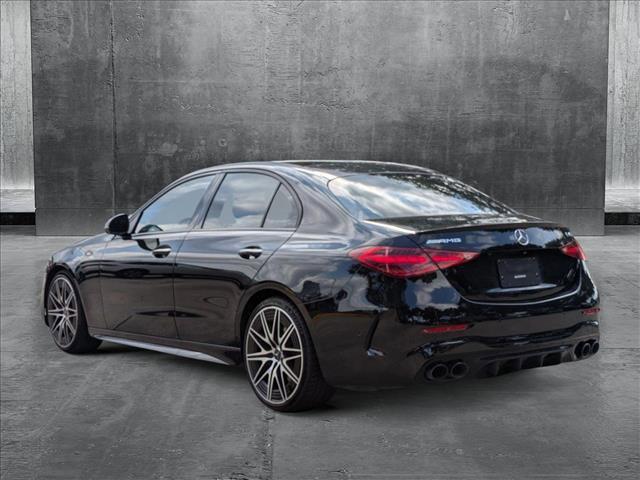 used 2023 Mercedes-Benz AMG C 43 car, priced at $50,945