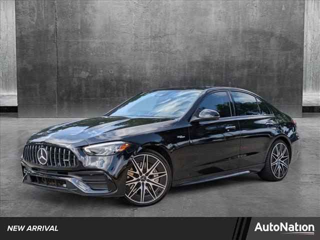 used 2023 Mercedes-Benz AMG C 43 car, priced at $50,945