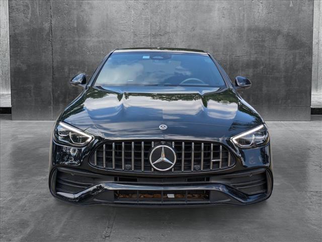 used 2023 Mercedes-Benz AMG C 43 car, priced at $50,945