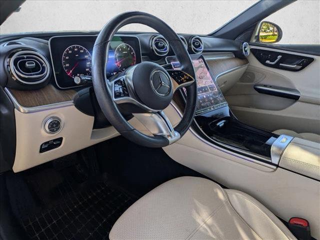 used 2022 Mercedes-Benz C-Class car, priced at $32,997