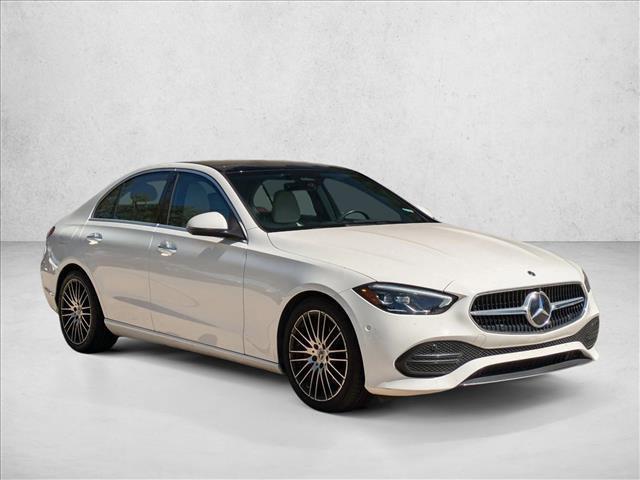 used 2022 Mercedes-Benz C-Class car, priced at $32,997