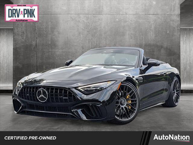 used 2023 Mercedes-Benz AMG SL 63 car, priced at $159,890