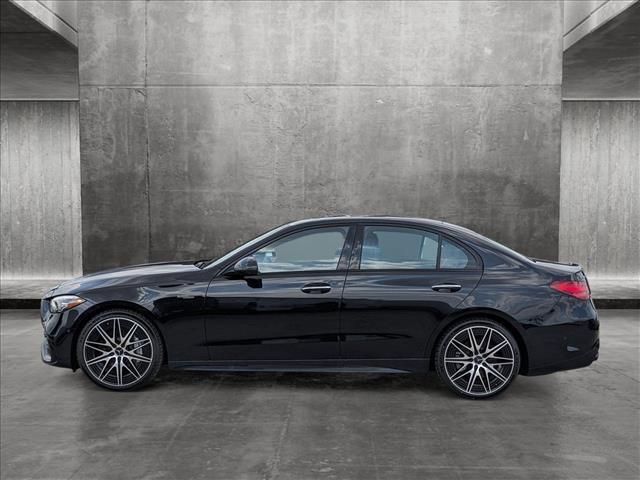 new 2024 Mercedes-Benz AMG C 43 car, priced at $66,255