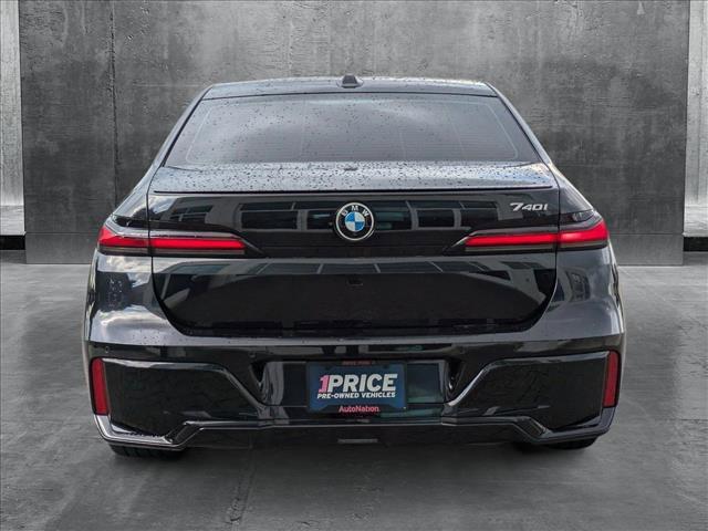 used 2023 BMW 740 car, priced at $59,465