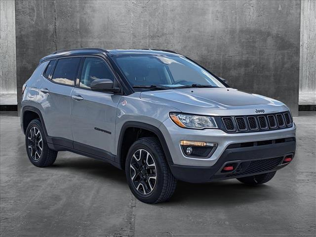 used 2021 Jeep Compass car, priced at $19,216