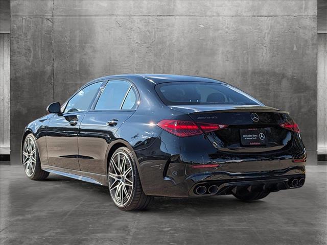 new 2024 Mercedes-Benz AMG C 43 car, priced at $74,325