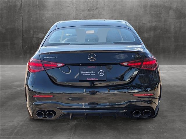 new 2024 Mercedes-Benz AMG C 43 car, priced at $74,325