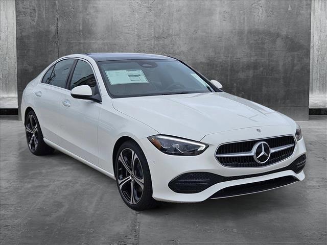 new 2025 Mercedes-Benz C-Class car, priced at $51,685