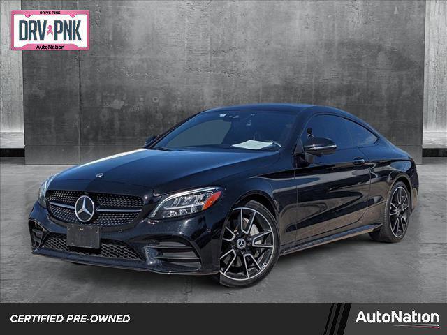 used 2022 Mercedes-Benz C-Class car, priced at $39,995