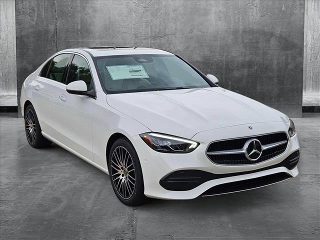 new 2025 Mercedes-Benz C-Class car, priced at $50,050