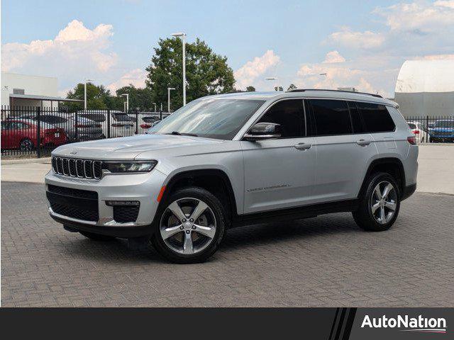 used 2021 Jeep Grand Cherokee L car, priced at $25,678