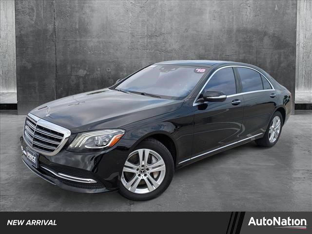 used 2018 Mercedes-Benz S-Class car, priced at $42,781