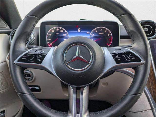 used 2024 Mercedes-Benz C-Class car, priced at $39,987