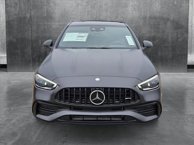 new 2025 Mercedes-Benz AMG C 43 car, priced at $80,520