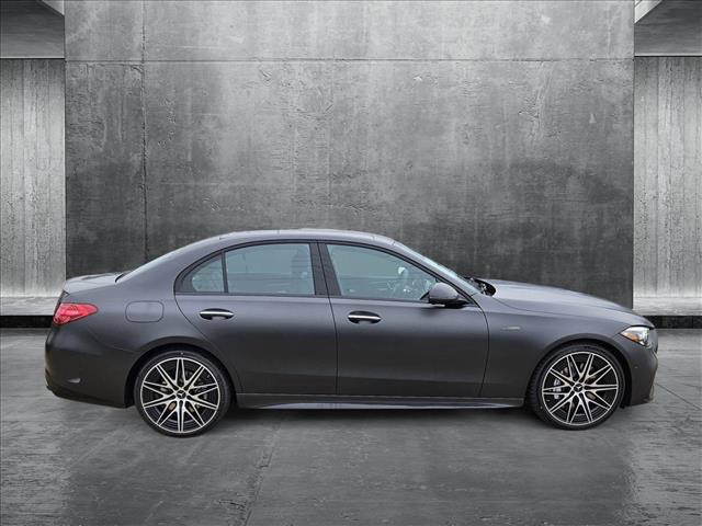 new 2025 Mercedes-Benz AMG C 43 car, priced at $80,520