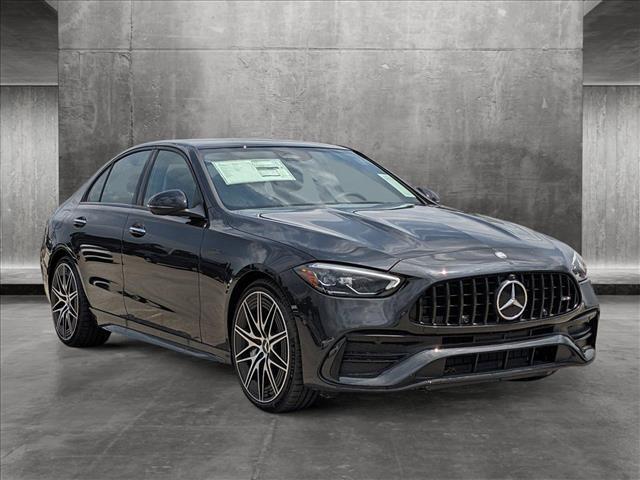 new 2024 Mercedes-Benz AMG C 43 car, priced at $70,075