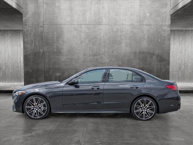 new 2024 Mercedes-Benz AMG C 43 car, priced at $70,075