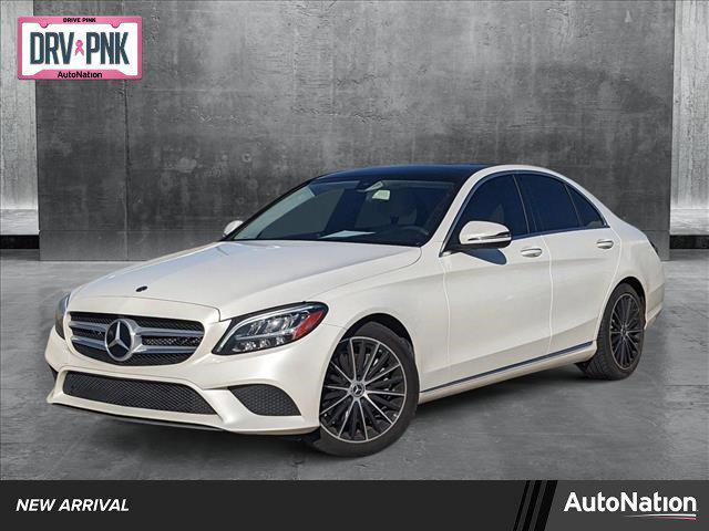 used 2020 Mercedes-Benz C-Class car, priced at $27,991