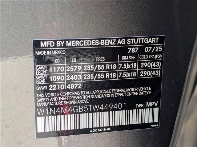 new 2026 Mercedes-Benz GLB 250 car, priced at $49,400