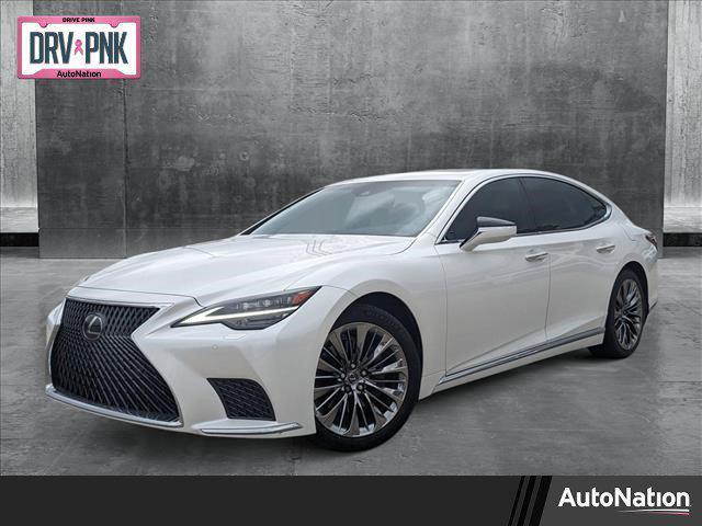 used 2021 Lexus LS 500 car, priced at $52,090