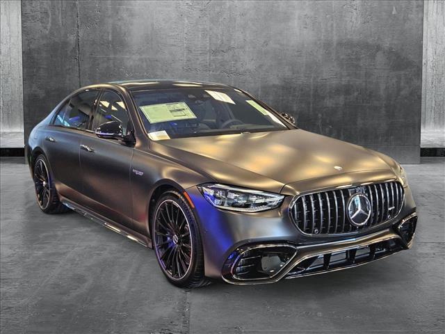new 2025 Mercedes-Benz AMG S 63 E car, priced at $202,020