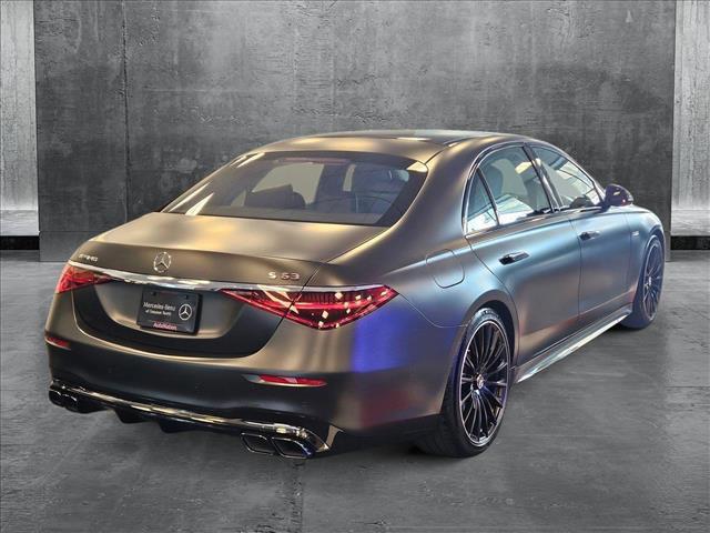 new 2025 Mercedes-Benz AMG S 63 E car, priced at $202,020
