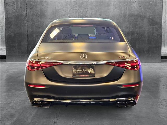 new 2025 Mercedes-Benz AMG S 63 E car, priced at $202,020