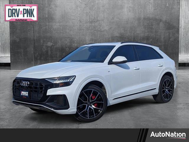 used 2021 Audi Q8 car, priced at $41,080