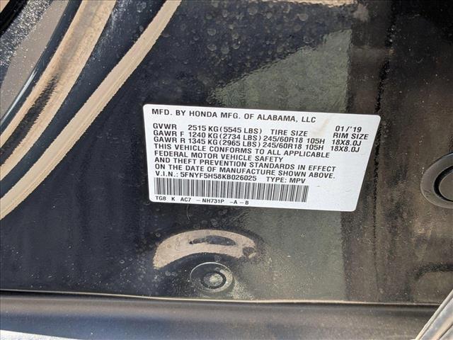 used 2019 Honda Pilot car, priced at $20,797