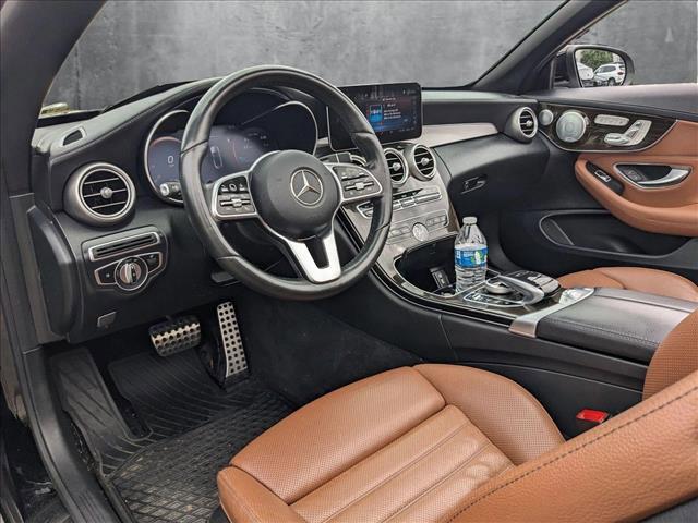 used 2020 Mercedes-Benz C-Class car, priced at $34,998