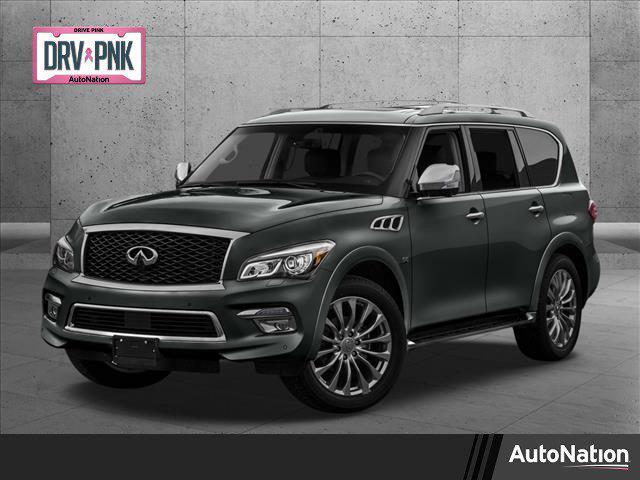 used 2017 INFINITI QX80 car, priced at $27,595