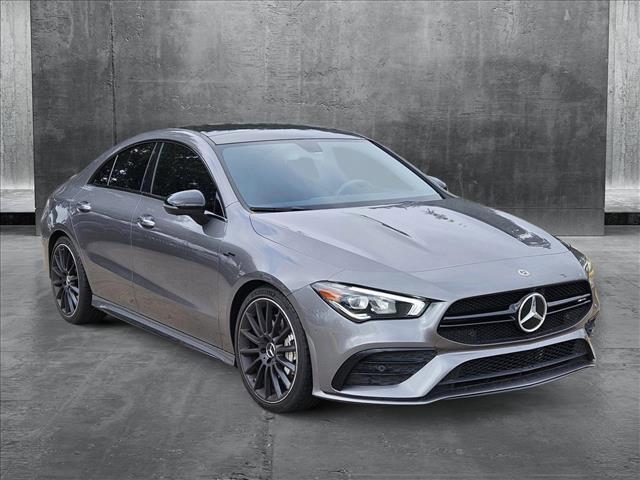 used 2022 Mercedes-Benz AMG CLA 35 car, priced at $39,991