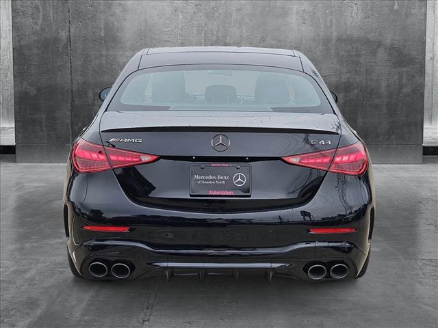 new 2025 Mercedes-Benz AMG C 43 car, priced at $75,885