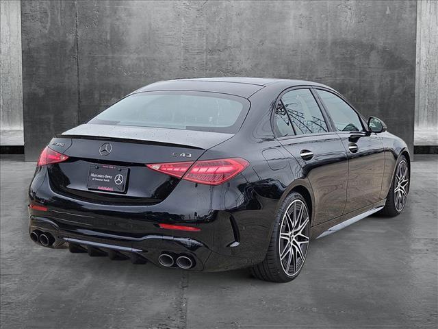 new 2025 Mercedes-Benz AMG C 43 car, priced at $75,885