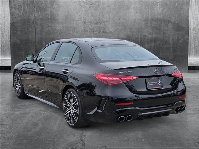 new 2025 Mercedes-Benz AMG C 43 car, priced at $75,885