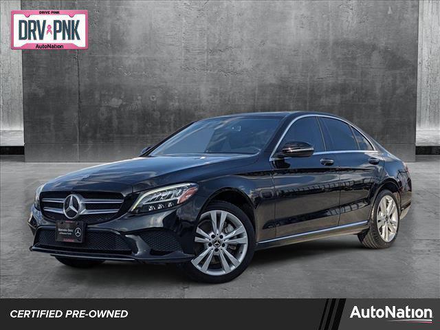 used 2019 Mercedes-Benz C-Class car, priced at $21,284