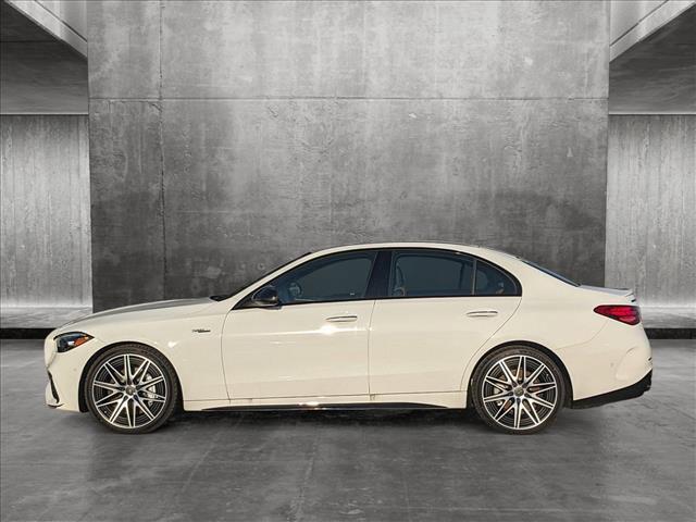 new 2024 Mercedes-Benz AMG C 43 car, priced at $68,325