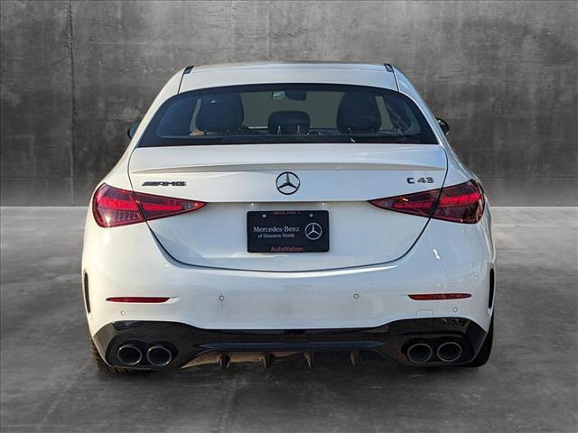 new 2024 Mercedes-Benz AMG C 43 car, priced at $68,325