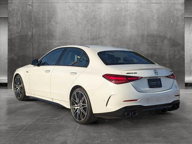 new 2024 Mercedes-Benz AMG C 43 car, priced at $68,325