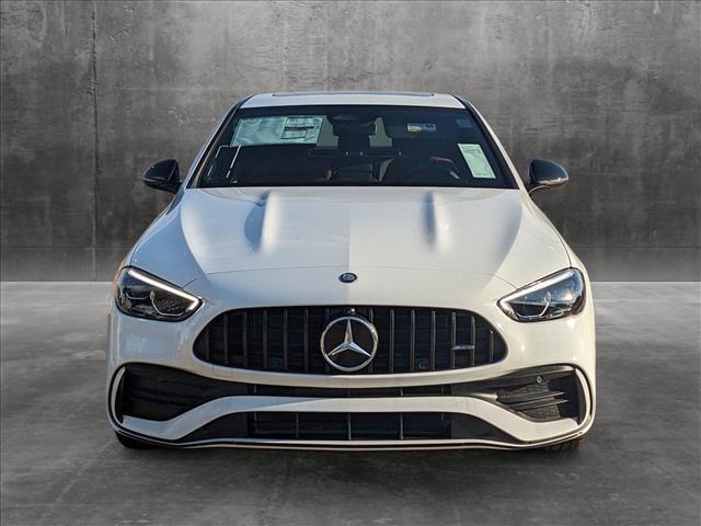 new 2024 Mercedes-Benz AMG C 43 car, priced at $68,325