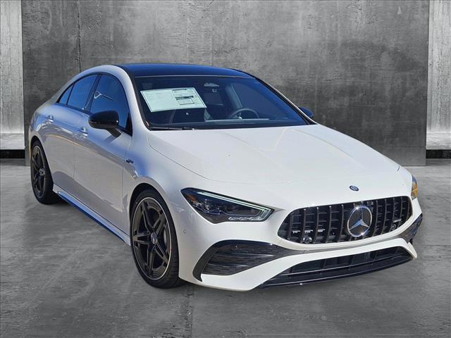 new 2025 Mercedes-Benz AMG CLA 35 car, priced at $63,545