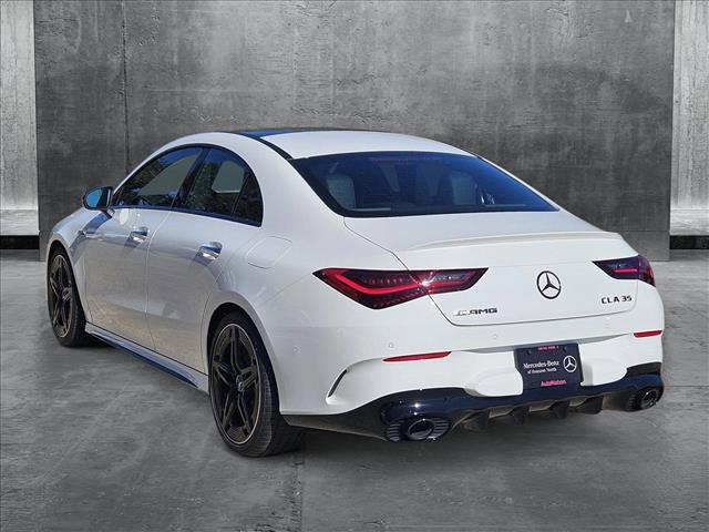 new 2025 Mercedes-Benz AMG CLA 35 car, priced at $63,545