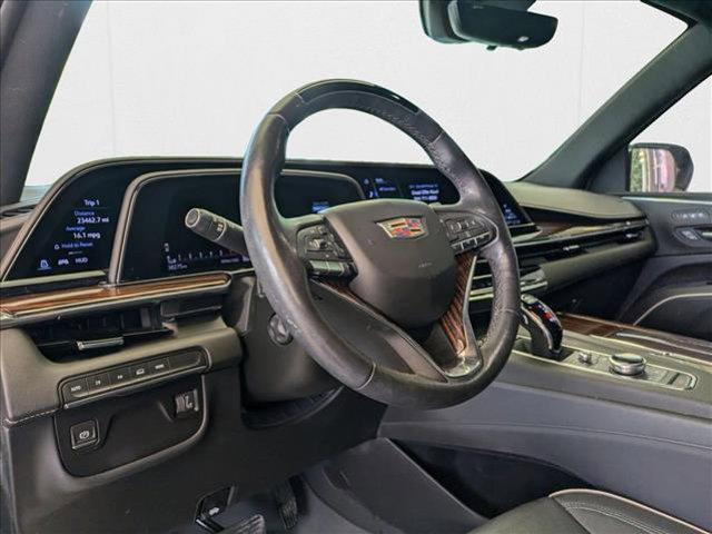 used 2022 Cadillac Escalade car, priced at $64,378